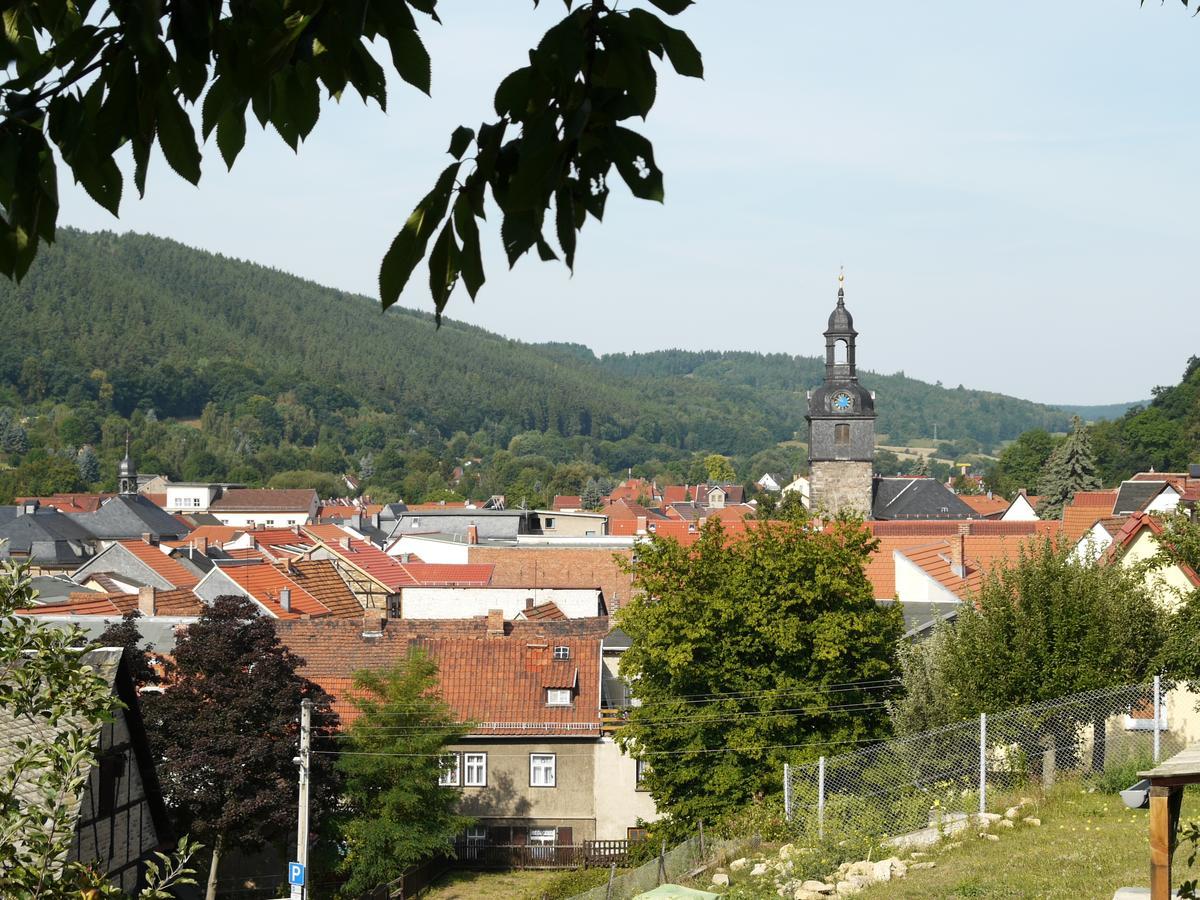 Ferienwohnung Haus Anna Bad Blankenburg Exterior foto